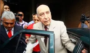Morales Bermúdez recibe condena de cadena perpetua por Plan Cóndor