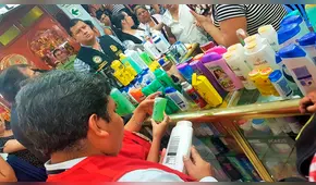 Decomisan talcos para bebés y cosméticos adulterados en Mesa Redonda