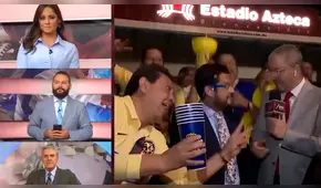 Periodista deportivo es víctima de agresión durante transmisión en vivo [VIDEO]