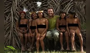 Estampas de una tribu amazónica aislada