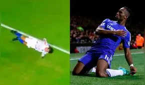 Instagram: futbolista intenta emular celebración de Drogba pero todo le salió mal | VIDEO