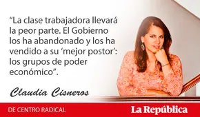 El Gobierno ya abandonó a la gente