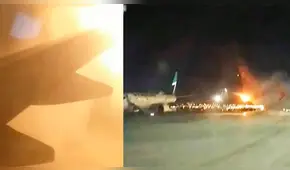 Dos aviones colisionan en plena pista de aterrizaje en Toronto [VIDEO]