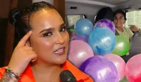 Daniela Darcourt responde críticas por regalar pelotas a niños necesitados: Ni caramelos dan