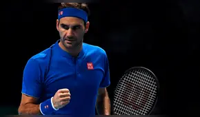 Federer derrotó a Anderson y clasificó a semifinales de la Copa Masters 2018