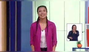 Stephanie Orúe reaparece en la conducción de Aprendo en Casa tras cumplir aislamiento