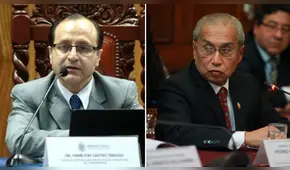 Pedro Chávarry arremetió contra Hamilton Castro: "No sé cómo llegó a ese cargo"