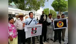 Comuneros protestan en contra de construcción de Presa La Montería en Chaparrí [VIDEO]
