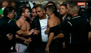 Canelo vs GGG: el tenso careo entre ambos boxeadores en el pesaje [VIDEO]