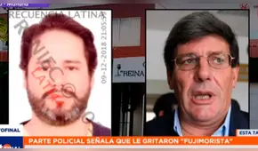 Referéndum 2018: Rafael Rey agredió a presidente de mesa por llamarlo "fujimorista" [VIDEO]