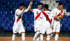 Selección peruana goleó 3-0 a Croacia en su debut en el Sudamericano Sub-15