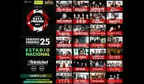 Día del Rock Peruano junta a las mejores bandas en dos escenarios. 
