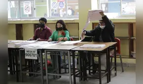 Miembros de mesa tendrán 5 días para presentar excusas por no cumplir el cargo en segunda vuelta