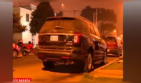 Jesús María: atacan con bombas molotov el vehículo de candidata por Perú Nación [VIDEO]