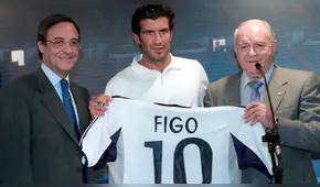 La mayor traición en la historia del fútbol español: presidente del Real Madrid contó cómo convenció a Figo de abandonar Barcelona