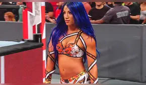 Sasha Banks regresó a Monday Night RAW para atacar a Natalya y Becky Lynch [VIDEO]