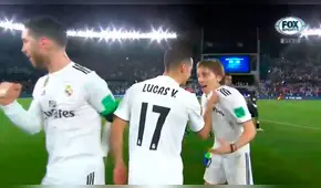 Lucas Vázquez tomó de la camiseta a Modric y lo insultó en la final del Mundial de Clubes [VIDEO]