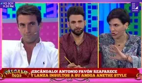 Antonio Pavón da su descargo tras llamar "india marginal" a la influencer Aneth Acosta