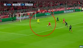 Real Madrid vs Bayern Munich: Franck Ribéry desperdició ocasión de gol de forma terrible