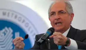 "Situación de Venezuela mejorará si Maduro sale del poder", Antonio Ledezma