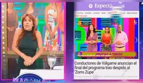 Magaly Medina sobre final de Válgame: “Hay que ser mal productor para elegir a esa gente”