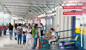 Jorge Muñoz: “Ofrecemos hospitales de la Solidaridad para atención complementaria de pacientes"