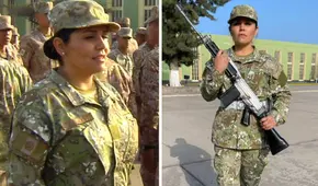 Lady Guillén se vuelve cadete del Ejército del Perú por un día: “Yo hubiese querido ser militar”