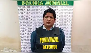 Capturan a exgobernador de Pasco en Jesús María [VIDEO]