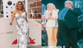 Gisela dejó atrás Halloween y celebró Día de la Canción Criolla: “Yo también me llamo Perú”