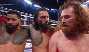 Roman Reigns, campeón universal de WWE, ganó el WarGames de Survivor Series 2022