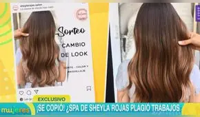 Sheyla Rojas en escándalo por plagio de trabajos en salón de belleza