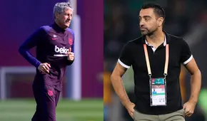Setién aceptaría salir del Barcelona: “Si me tengo que ir para que venga Xavi, no pasa nada”