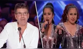 America’s Got Talent: Simon Cowell queda sorprendido por talentosas cantantes peruanas [VIDEO]