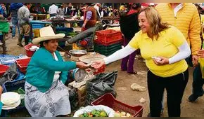 Candidata Rosa Núñez ofrece modernizar mercado La Hermelinda