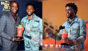 MTV Movie & TV Awards: Chadwick Boseman regaló su premio a un héroe de verdad. ¿Quién es? MTV Movie & TV Awards: Chadwick Boseman regaló su premio a un héroe de verdad. ¿Quién es?
