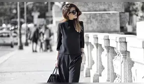Mira los errores que puedes estar cometiendo cuando usas un look total black