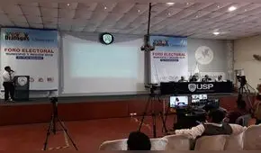 Áncash: ausencia de candidatos a la alcaldía del Santa fue notorio en foro