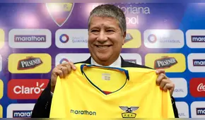El 'Bolillo' Gómez fue presentado como entrenador de la selección ecuatoriana