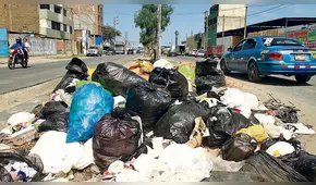 Trujillo, atrapado por la basura