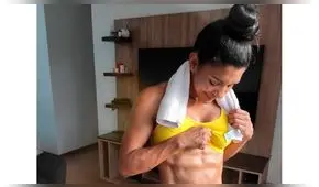 Rocío Miranda y su “cuarentreno” para no ganar kilos de más en estos días de aislamiento social