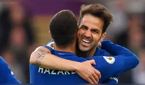 Cesc Fábregas sobre Hazard: "Queremos que se quede"