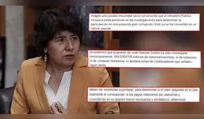 Arequipa: Esposa de Juan Manuel Guillen pide que incluyan a Yamila Osorio en investigación fiscal  