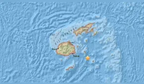 Terremoto de 7,8 grados azota las islas Fiji