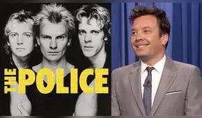 Sting y Jimmy Fallon interpretan clásico de The Police con objetos caseros