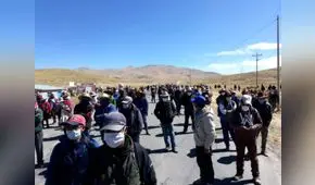 Pobladores de Espinar radicalizan protesta contra minera Glencore-Antapacay  
