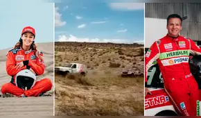 Facebook: El gran gesto que Fernanda Kanno tuvo con Nicolás Fuchs en pleno Dakar 2018 [VIDEO]