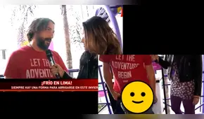 ‘Loco’ Wagner mostró prenda íntima en entrevista con Adri Vainilla [VIDEO]