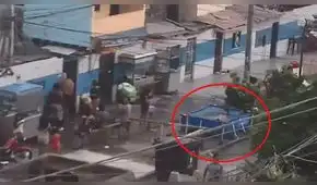 Jesús María: vecinos molestos por piscina colocada en vía pública [VIDEO]