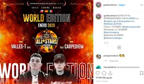 God Level 2020: Valles T y Carpediem son la primera dupla de Colombia