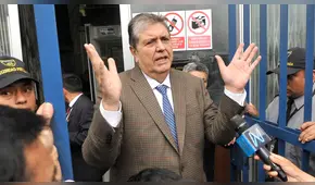 Alan García sobre pedir nuevo asilo: "No, no, ya ese es un capítulo cerrado" [VIDEO]